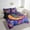 Purple Yellow Green, variant on Erosebridal Green Alien Comforter Set with Sheets Galaxy Outer Space Bed in a Bag Outer Space Planet 7 Piece Bedding Set Twin Size Galaxy Universe Bed Set