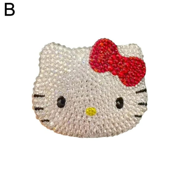 Hello Kitty Mini Mirror Comb - Cute Portable Design, Multifunctional, High-Quality, Perfect for Girls