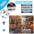 thumbnail image 2 of Puzzle HUOGUO, 1000 piezas, decoración de madera, pintura famosa, 2 of 5