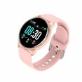 thumbnail image 3 of Smart Watch Bluetooth Heartrate Reloj de pulsera Presión arterial 1.3 Pulgadas Dial redondo Reloj Recordatorio de llamada Pulsera, Rosa Inevent EL001918-03B, 3 of 7