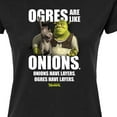 thumbnail image 3 of Shrek - Ogres Are Like Onions - Juniors Fitted Graphic T-Shirt, 3 of 5