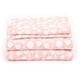 thumbnail image 1 of Juego de sábanas matrimonial Blancos Azteca microfibra tacto algodón Munich Rosa, 1 of 5