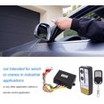thumbnail image 2 of Kit de interruptor de Control remoto de cabrestante inalámbrico, Kit de receptor remoto DC12V 24V con llavero remoto para puerta de garaje, camión, ATV, SUV, barco, 2 of 5