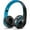 Blue, variant on LUXMO Over Ear Bluetooth Headphones, Wireless Headset with Built-in Mic, Micro TF, FM Radio, Soft Earmuffs & Volume Control for iPhone/Samsung/PC/TV