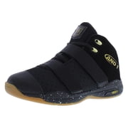 AND1 Chosen One II Wide PS Boys Shoes Size 4, Color: Black/Metallic Gold/Gum