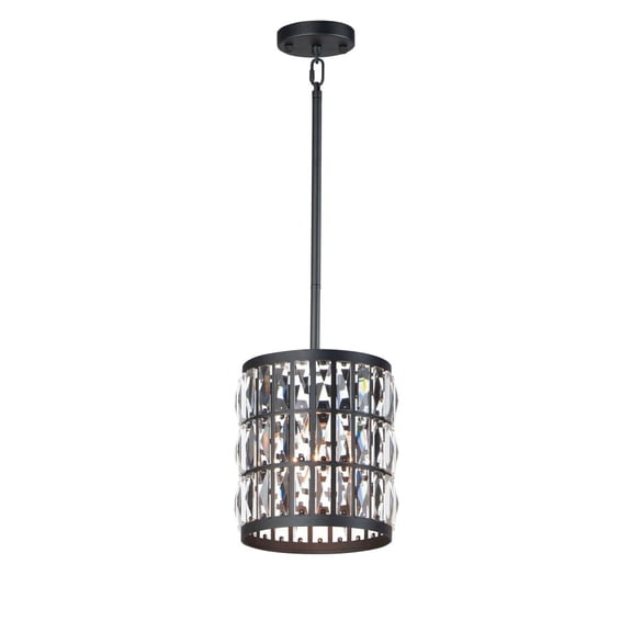 21819BCBK Maxim Lighting Madeline - 1 Light Mini Pendant     -Traditional Installation