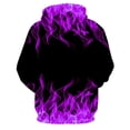 thumbnail image 5 of Nueva sudadera con capucha colorida de llama morada 3D para hombre y mujer, sudadera con capucha para otoño e invierno, abrigo divertido, ropa para hombre, chaqueta con capucha, 5 of 5