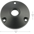 thumbnail image 3 of Kichler 15493CBR Landscape 3" Round Mounting Base Accessory  in Centennial Brass, 3 of 7