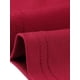 thumbnail image 5 of Blusa Faux Wrap Inspire Chic para mujer, blusa casual de verano con cuello en V y mangas con volantes, talla S, rojo oscuro, 5 of 6