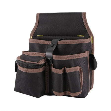 

kanaroous Multifunctional Waterproof Electrician Tool Belt Bag Electrician Tool Pouch Durable Oxford Cloth Tool Bag