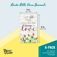 thumbnail image 5 of Juvale Prayer Journals for Women - 6-Pack, 5 x 8 In, Floral Cover, 80 Pages - Christian Notebook for Women, 5 of 10
