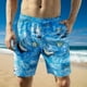 thumbnail image 2 of Pantalones cortos de playa para hombre, de secado rápido, de cinco puntos, para deportes, surf, pantalones casuales para hombre, 2 of 6