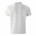 thumbnail image 5 of LMOIPLI Mens Work Shirts 2026 Short Sleeve Casual Slim Fit Button Up Waffle Golf Shirts with Pockets Tennis T Shirts White L, 5 of 9