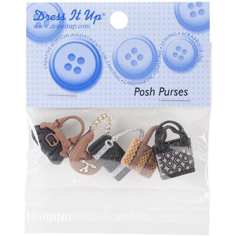 craft card making Dress it up Buttons Scrapbooking Posh purses 