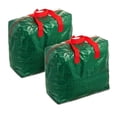 thumbnail image 2 of Storage Bag Holder Durable Carrying Tote Waterproof Container Bag for Xmas Wedding, 2 of 4