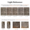 thumbnail image 4 of BERTHMEER 4'x6' Washable Area Rugs for Entryway Entrance Kitchen Bedroom Office Rugs Non Slip Vintage Traditional Oriental Distressed Throw Rugs,Navy Blue, 4 of 7