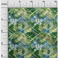 thumbnail image 2 of oneOone Cotton Flex Forest Green Fabric Abstracts Craft Projects Decor Fabric Printed By The Yard 40 Inch Wide, 2 of 5