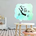 thumbnail image 2 of SCUBA DIVING - Eat Sleep Dive - Vinyl Adhesive Diver Quotes Wall Decoration Sticker Scuba Diver Angel Fish Animals Design Removable Home Bedroom Wall Decal 30" x 27", 2 of 5