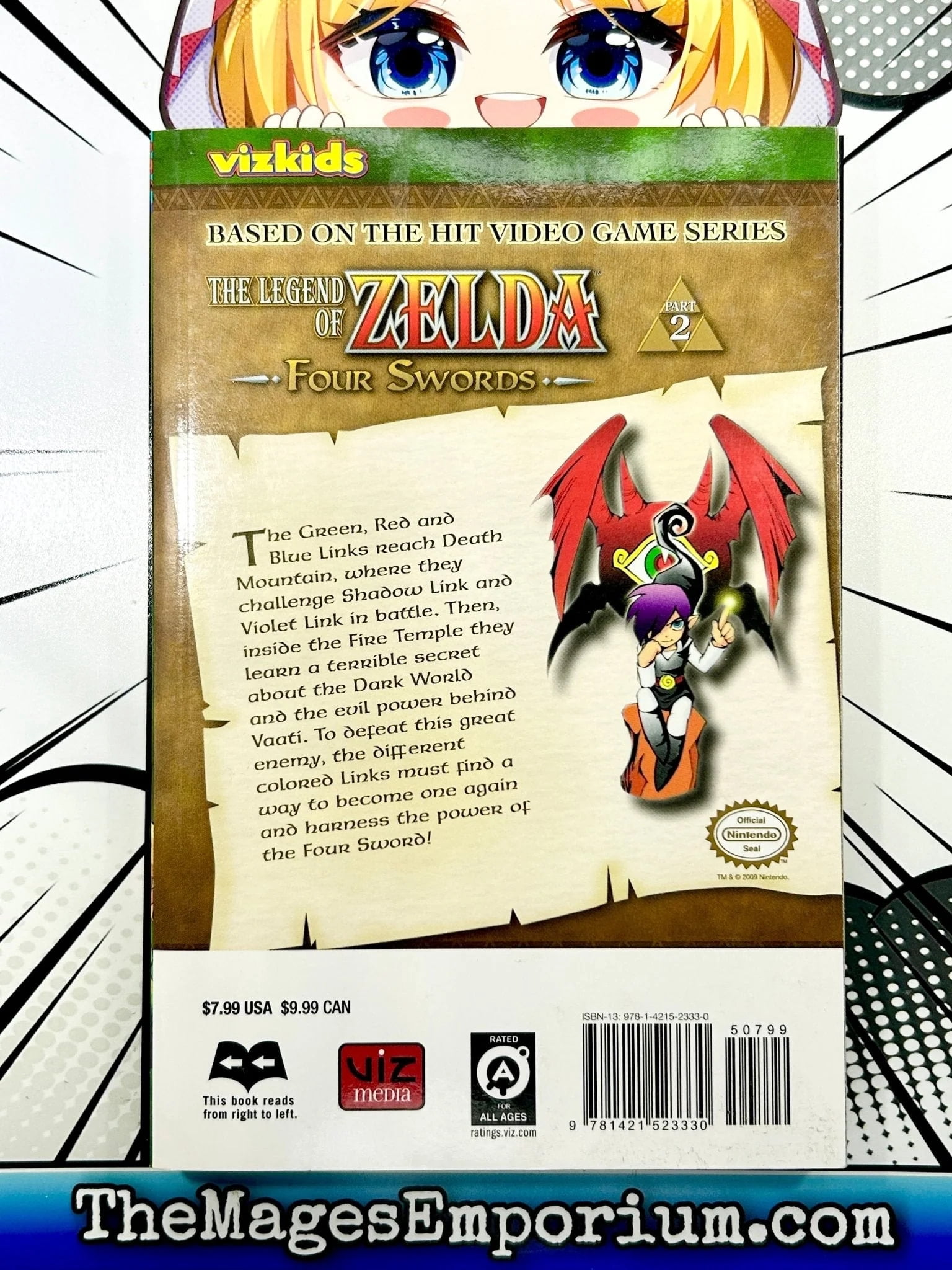 Legend of Zelda The Legend of Zelda, Vol. 7: Four Swords - Part 2