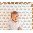 The Peanutshell Elephant Walk Crib Bedding Set for Baby Boys or Baby