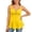 A1-Yellow2062, variant on XIAONU Women Button Cami Tank Top Sleeveless Ruched Flared Hem Casual Blouse