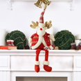 thumbnail image 4 of Fiudx Liquidación de ofertas flash Adornos navideños Muñecos de tela sentados Muñecos de tela con forma de ciervo Muñecos de nieve ancianos Exquisitas decoraciones navideñas para niños, 4 of 6