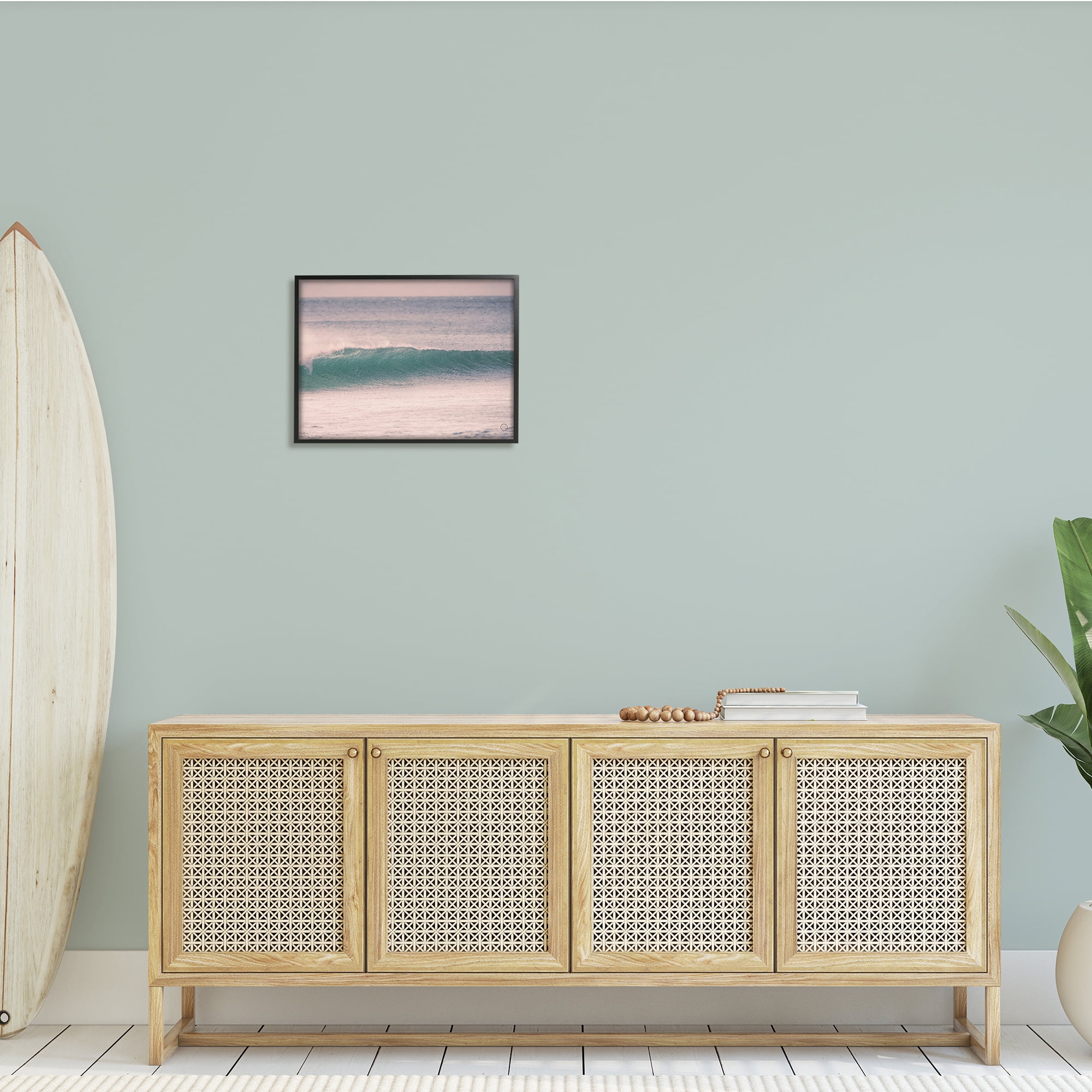 Stupell Industries Tidal Wave Crest Tropical Ocean Nature Photography, 20 x 16, Design by Nathan Larson