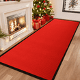 thumbnail image 2 of OVYEOFR Commercial Carpet Runners, 3 x 10 ft Red Runner Rug with Non-Slip Backing, Indoor Outdoor Floor Mat for Weddings, Parties, Special Events, 2 of 11