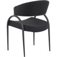 thumbnail image 6 of Meridian Furniture Privet Black Dining Chair (Set of 2), 6 of 6