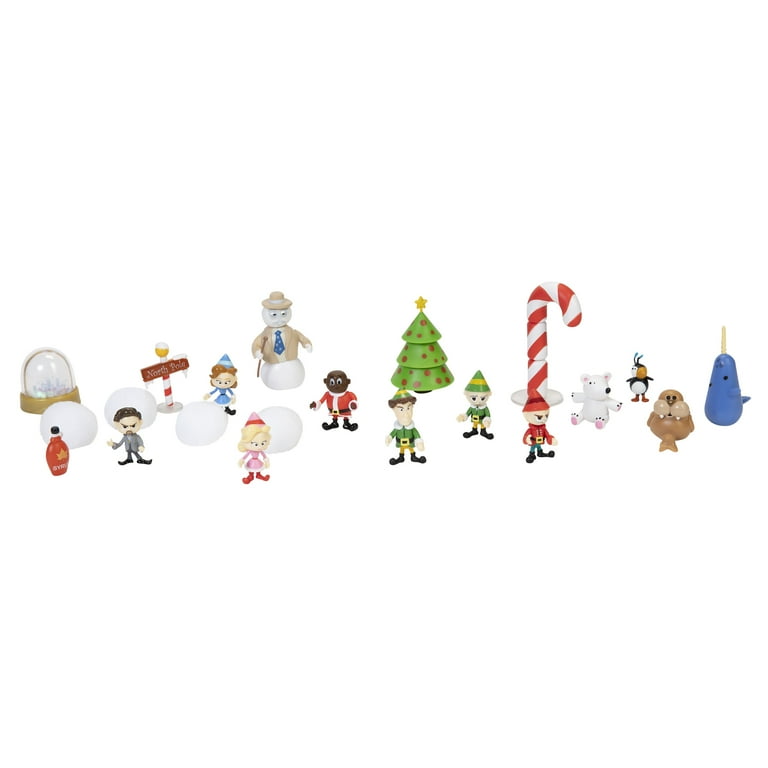 Elf Collectible Advent Calendar – Includes 17 Collectible