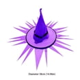 thumbnail image 5 of Hanging Witch Hat String Light - Light Up Waterproof Glowing Halloween Decor, Battery Operated LED Sawtooth Hat for Indoor Outdoor, Garden, Yard, 5 of 8