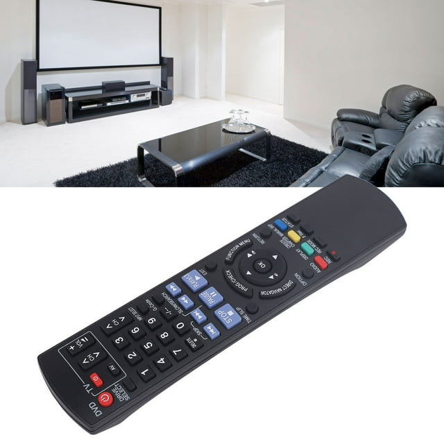 Dvd Lecteur Enregistreur Télécommande, Remplacement Télécommande Usure Résistant Compact N2QAYB000133 pour DMR-EH58 DMR-EH68