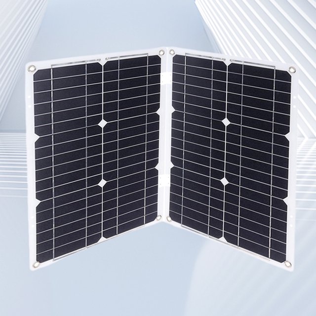 Controlador Panel solar 25W/50W/75W/100W Cargador de celda solar para teléfono RV Car MP3 Hugtrwg Para estrenar
