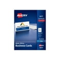thumbnail image 1 of Avery Printable Microperforated Business Cards with Sure Feed Technology ,CARD,BUSINS,IJ,1000BX,WHT, 1 of 2