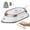 100V-240V Mini Dry Iron, variant on Newbealer Dual Voltage Travel Iron - 100V-240V Portable Iron for Clothes,0.8lb Ultra-Lightweight,Non-Stick Ceramic Soleplate, 302°F Mini Iron for Craft (Rose Gold)