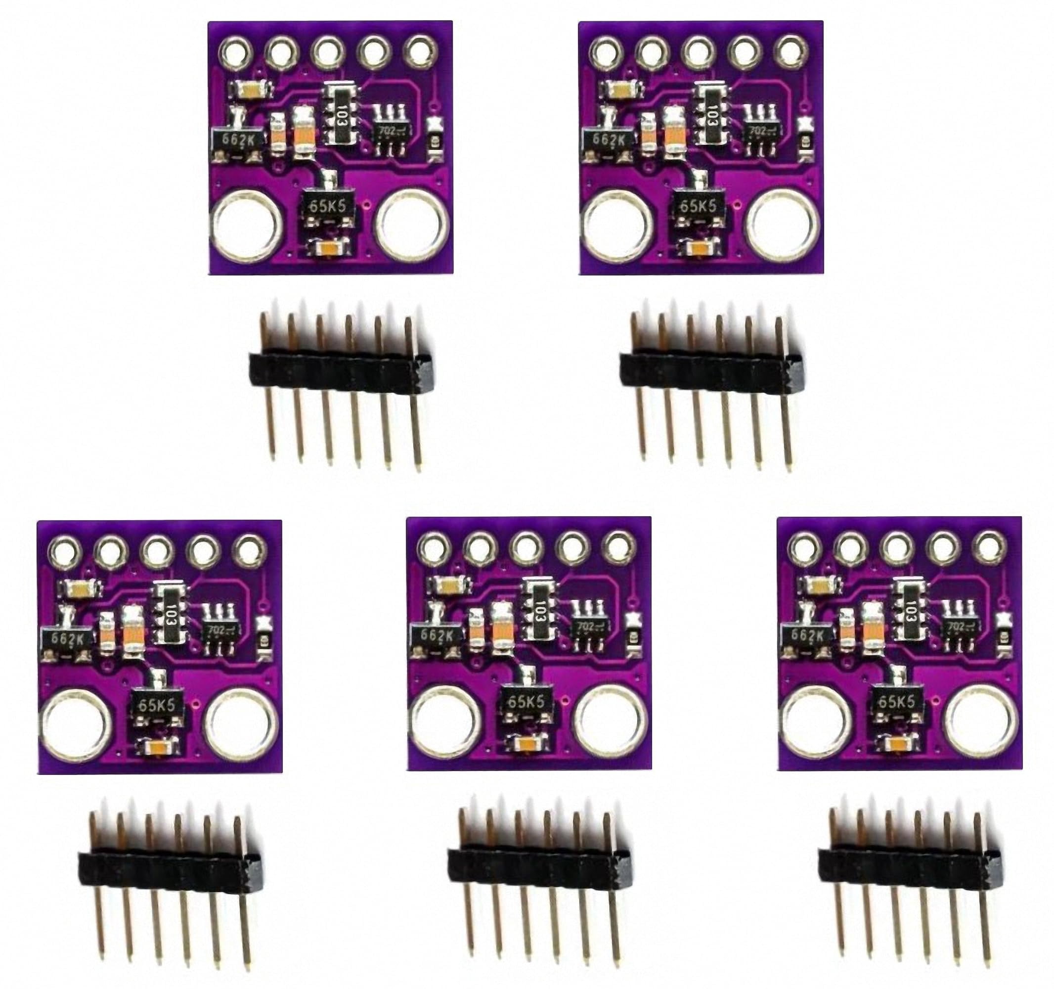 PAMEENCOS 5 piezas GY-MAX30102 MAX30102 Módulo sensor de oximetría de ...