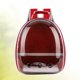 thumbnail image 4 of Bolsa de transporte portátil para mascotas, mochila transpirable, adorable cápsula espacial de viaje, mochila con barra interior de madera para uso en exteriores (roja), 4 of 6