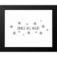 thumbnail image 2 of CAD Designs 18x15 Black Modern Framed Museum Art Print Titled - Dance All Night, 2 of 5