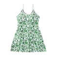 thumbnail image 6 of SHEWIN Womens Swimdress One Piece Floral Print Whip Stitch Swimsuits Tummy Control Swimwear High Waisted Push Up Bathing Suit with Pocket, 6 of 8