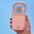 thumbnail image 1 of Idealsgarden - Ventidores de cuello colgantes con cordón de flujo de aire vertical para oficina y camping Rosado perfecl Abanicos colgantes de cuello, 1 of 8