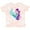 Tie Dye Pink, variant on Inktastic Cute Mermaid, Little Mermaid, Purple Hair, Dolphin Girls Toddler T-Shirt