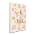 thumbnail image 3 of Stupell Industries Be The Light Saying Bold Rainbow Stripes Pattern Canvas Wall Art, 30 x 40, Design by Taylor Shannon Designs, 3 of 5
