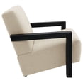 thumbnail image 2 of Coaster Fitzroy Boucle Upholstered Accent Arm Chair Latte, 2 of 12