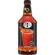 (6 Bottles) Mr & Mrs T Fiery Pepper Bloody Mary Mix, 1.75 L Bottle