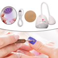 thumbnail image 4 of Lámpara LED para uñas, lámpara para arte de uñas, luz giratoria para uñas de , ángulo de lámpara , de uñas inalámbrico portátil Yinane Lámpara de arte de uñas, 4 of 8