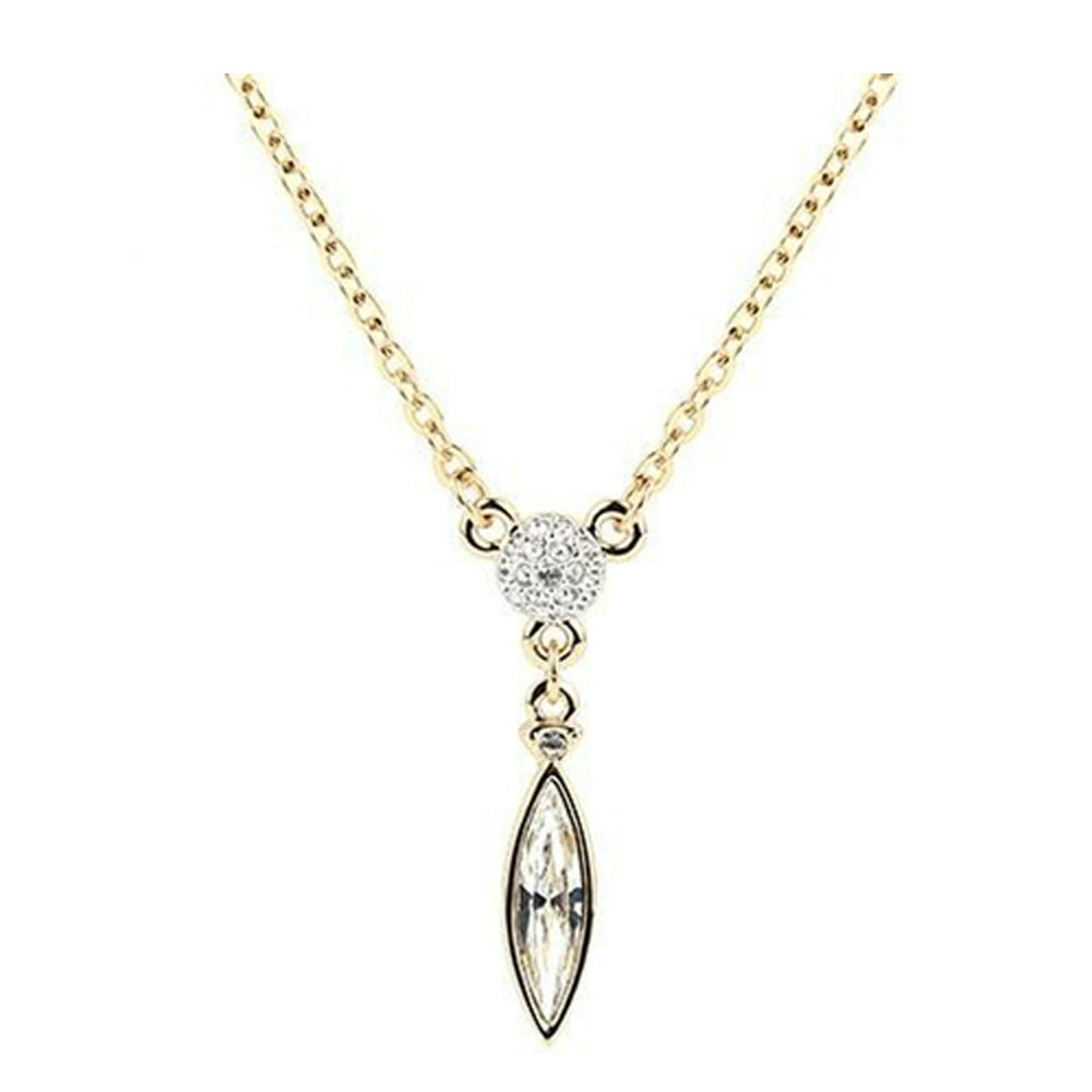 Swarovski Swarovski Clear Crystal Jewelry IVORY ALL AROUND Necklace