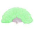 thumbnail image 1 of Feather Fan Foldable Handheld Festival Decoration Square Dance Retro Style Show Down Colorful Fan, 1 of 5