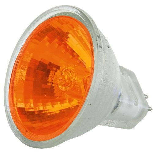 Sunlite 20MR11/GU4/SP/12V/O Orange Halogen 3200K 12V 20 Watts Mini