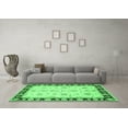 thumbnail image 3 of Ahgly Company Indoor Square Persian Emerald Green Traditional Area Rugs, 5' Square, 3 of 4