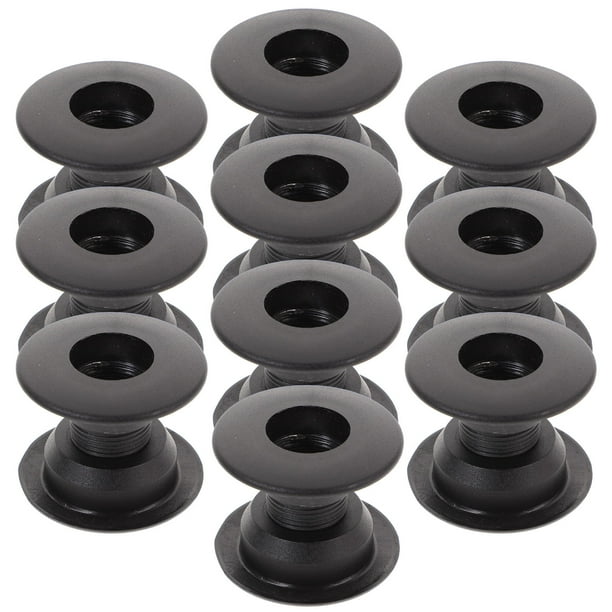 Juego de 10 tablas de fútbol, tablero de fútbol, barra de rodamiento, futbolín, buje, máquina de fútbol de mesa, cojinete negro
